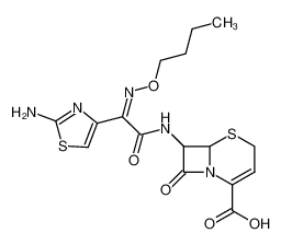 (6R)-7t-[2-(2-amino-thiazol-4-yl)-2-(Z)-butoxyimino-acetylamino]-8-oxo-(6rH)-5-thia-1-aza-bicyclo[4.2.0]oct-2-ene-2-carboxylic acid CAS:68403-19-0 manufacturer & supplier