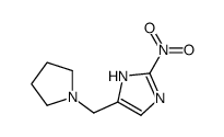 2-nitro-5-(pyrrolidin-1-ylmethyl)-1H-imidazole CAS:68406-49-5 manufacturer & supplier