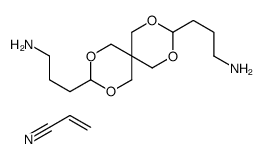 3-[3-(3-aminopropyl)-2,4,8,10-tetraoxaspiro[5.5]undecan-9-yl]propan-1-amine,prop-2-enenitrile CAS:68412-44-2 manufacturer & supplier