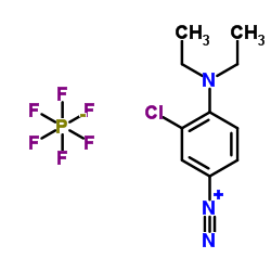 3-chloro-4-(diethylamino)benzenediazonium,hexafluorophosphate CAS:68413-88-7 manufacturer & supplier