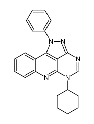 1,2,3,5,6-Pentaazaaceanthrylene, 5-cyclohexyl-1,5-dihydro-1-phenyl- CAS:684214-25-3 manufacturer & supplier