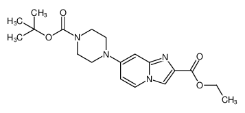 ethyl 7-(4-(tert-butoxycarbonyl)piperazin-1-yl)imidazo[1,2-a]pyridine-2-carboxylate CAS:684223-67-4 manufacturer & supplier