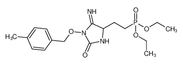 diethyl (2-(5-imino-1-((4-methylbenzyl)oxy)-2-oxoimidazolidin-4-yl)ethyl)phosphonate CAS:684230-23-7 manufacturer & supplier