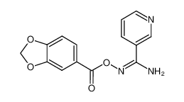 N'-((benzo[d][1,3]dioxole-5-carbonyl)oxy)nicotinimidamide CAS:684238-20-8 manufacturer & supplier