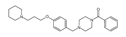 1-phenyl-1-{4-[4-(3-piperidin-1-yl-propoxy)-benzyl]-piperazin-1-yl}-methanone CAS:684243-25-2 manufacturer & supplier