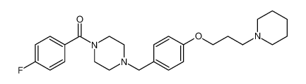 (4-fluorophenyl)(4-(4-(3-(piperidin-1-yl)propoxy)benzyl)piperazin-1-yl)methanone CAS:684243-33-2 manufacturer & supplier