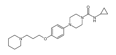 N-cyclopropyl-4-(4-(3-(piperidin-1-yl)propoxy)phenyl)piperazine-1-carboxamide CAS:684243-72-9 manufacturer & supplier