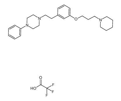 1-phenyl-4-(3-(3-(piperidin-1-yl)propoxy)phenethyl)piperazine 2,2,2-trifluoroacetate CAS:684246-25-1 manufacturer & supplier