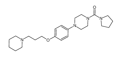 1-(4-{[3-(1-piperidinyl)propyl]oxy}phenyl)-4-(1-pyrrolidinylcarbonyl)piperazine CAS:684246-50-2 manufacturer & supplier