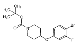 1,1-dimethylethyl 4-[(4-bromo-3-fluorophenyl)oxy]-1-piperidinecarboxylate CAS:684249-70-5 manufacturer & supplier