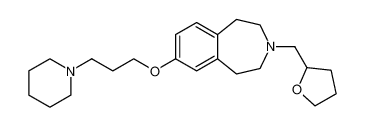 7-(3-(piperidin-1-yl)propoxy)-3-((tetrahydrofuran-2-yl)methyl)-2,3,4,5-tetrahydro-1H-benzo[d]azepine CAS:684250-35-9 manufacturer & supplier