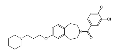 (3,4-dichlorophenyl)(7-(3-(piperidin-1-yl)propoxy)-1,2,4,5-tetrahydro-3H-benzo[d]azepin-3-yl)methanone CAS:684250-69-9 manufacturer & supplier