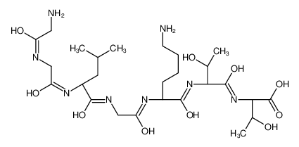 (2S,3R)-2-[[(2S,3R)-2-[[(2S)-6-amino-2-[[2-[[(2S)-2-[[2-[(2-aminoacetyl)amino]acetyl]amino]-4-methylpentanoyl]amino]acetyl]amino]hexanoyl]amino]-3-hydroxybutanoyl]amino]-3-hydroxybutanoic acid CAS:684269-34-9 manufacturer & supplier