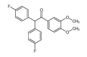 Ethanone, 1-(3,4-dimethoxyphenyl)-2,2-bis(4-fluorophenyl)- CAS:684270-26-6 manufacturer & supplier