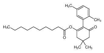 2',4,4,5'-tetramethyl-6-oxo-3,4,5,6-tetrahydro-[1,1'-biphenyl]-2-yl decanoate CAS:68428-80-8 manufacturer & supplier