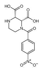 rel-(2R,3S)-1-(4-nitrobenzoyl)piperazine-2,3-dicarboxylic acid CAS:684283-22-5 manufacturer & supplier