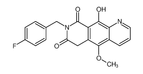 8-(4-fluorobenzyl)-10-hydroxy-5-methoxypyrido[4,3-g]quinoline-7,9(6H,8H)-dione CAS:684287-61-4 manufacturer & supplier