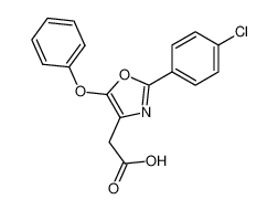 2-p-Chlorophenyl-5-phenoxy-4-oxazoleacetic acid CAS:68430-51-3 manufacturer & supplier