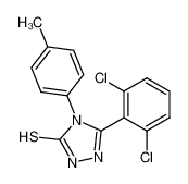 5-(2,6-dichloro-phenyl)-4-p-tolyl-2,4-dihydro-[1,2,4]triazole-3-thione CAS:68431-59-4 manufacturer & supplier