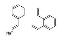 Benzene, 1,2-diethenyl-, compd. with ethenylbenzene, sodium salt (1:1:1) CAS:68441-33-8 manufacturer & supplier