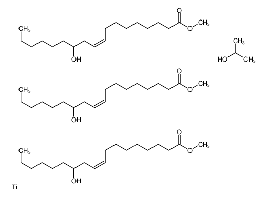 methyl (E)-12-hydroxyoctadec-9-enoate,propan-2-ol,titanium CAS:68443-42-5 manufacturer & supplier