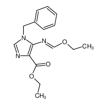 1-benzyl-5-ethoxymethyleneamino-1H-imidazole-4-carboxylic acid ethyl ester CAS:68462-62-4 manufacturer & supplier