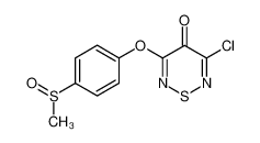 3-chloro-5-(4-methanesulfinyl-phenoxy)-[1,2,6]thiadiazin-4-one CAS:68465-45-2 manufacturer & supplier