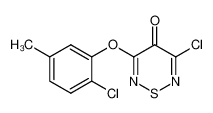 3-chloro-5-(2-chloro-5-methyl-phenoxy)-[1,2,6]thiadiazin-4-one CAS:68465-60-1 manufacturer & supplier