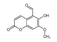 6-hydroxy-7-methoxy-2-oxochromene-5-carbaldehyde CAS:68468-11-1 manufacturer & supplier