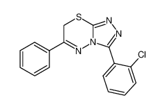 7H-3-(2-Chlorophenyl)-6-phenyl-s-triazolo(3,4-b)(1,3,4)thiadiazine CAS:68469-19-2 manufacturer & supplier