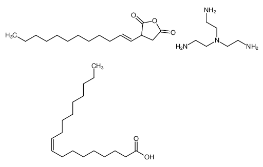 N,N-bis(2-aminoethyl)ethane-1,2-diamine; 3-[(E)-dodec-1-enyl]oxolane-2,5-dione; (Z)-octadec-9-enoic acid CAS:68478-81-9 manufacturer & supplier