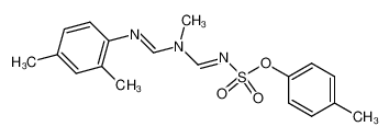 [1-{[N-(2,4-Dimethyl-phenyl)-formimidoyl]-methyl-amino}-meth-(E)-ylidene]-sulfamic acid p-tolyl ester CAS:68486-65-7 manufacturer & supplier