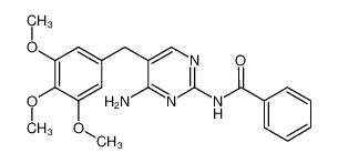 N-[4-amino-5-(3,4,5-trimethoxy-benzyl)-pyrimidin-2-yl]-benzamide CAS:68496-07-1 manufacturer & supplier