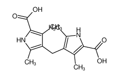 4-[(5-carboxy-2,4-dimethyl-1H-pyrrol-3-yl)methyl]-3,5-dimethyl-1H-pyrrole-2-carboxylic acid CAS:68500-71-0 manufacturer & supplier