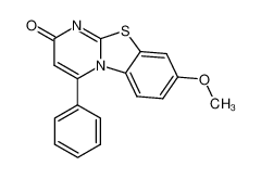 8-methoxy-4-phenyl-2H-pyrimido[2,1-b]benzothiazol-2-one CAS:68501-21-3 manufacturer & supplier