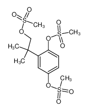 4-methanesulphonyloxy-3-(2-methanesulphonyloxy-1,1-dimethylethyl)phenyl methanesulphonate CAS:68505-45-3 manufacturer & supplier