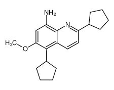 2,5-dicyclopentyl-6-methoxy-8-quinolinamine CAS:685092-64-2 manufacturer & supplier