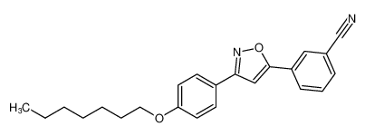 Benzonitrile, 3-[3-[4-(heptyloxy)phenyl]-5-isoxazolyl]- CAS:685093-23-6 manufacturer & supplier