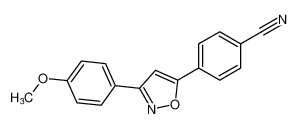 Benzonitrile, 4-[3-(4-methoxyphenyl)-5-isoxazolyl]- CAS:685093-27-0 manufacturer & supplier