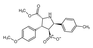 rel-methyl (2R,3R,4S,5S)-3-(4-methoxyphenyl)-4-nitro-5-(p-tolyl)pyrrolidine-2-carboxylate CAS:685099-32-5 manufacturer & supplier