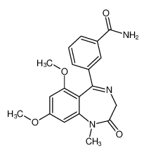 3-(6,8-dimethoxy-1-methyl-2-oxo-2,3-dihydro-1H-benzo[e][1,4]diazepin-5-yl)benzamide CAS:685103-02-0 manufacturer & supplier