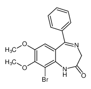 9-bromo-7,8-dimethoxy-5-phenyl-1,3-dihydro-2H-benzo[e][1,4]diazepin-2-one CAS:685103-79-1 manufacturer & supplier