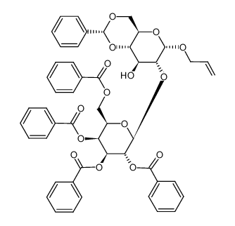 allyl 2,3,4,6-tetra-O-benzoyl-β-D-galactopyranosyl-(1-)2)-4,6-O-benzylidene-α-D-glucopyranoside CAS:685104-18-1 manufacturer & supplier