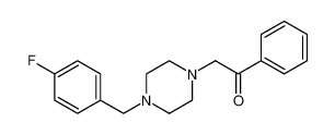 Ethanone, 2-[4-[(4-fluorophenyl)methyl]-1-piperazinyl]-1-phenyl- CAS:685104-90-9 manufacturer & supplier