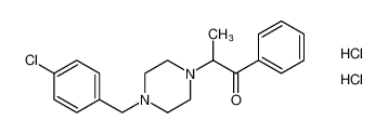 2-(4-(4-chlorobenzyl)piperazin-1-yl)-1-phenylpropan-1-one dihydrochloride CAS:685104-99-8 manufacturer & supplier