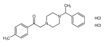 2-(4-(1-phenylethyl)piperazin-1-yl)-1-(p-tolyl)ethan-1-one dihydrochloride CAS:685105-48-0 manufacturer & supplier