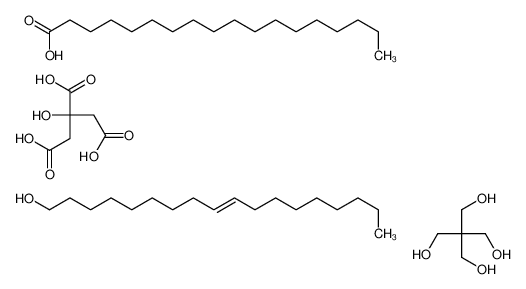 2,2-bis(hydroxymethyl)propane-1,3-diol,2-hydroxypropane-1,2,3-tricarboxylic acid,octadecanoic acid,(Z)-octadec-9-en-1-ol CAS:68511-47-7 manufacturer & supplier