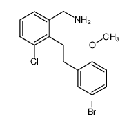 (2-(5-bromo-2-methoxyphenethyl)-3-chlorophenyl)methanamine CAS:685127-10-0 manufacturer & supplier