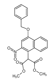 dimethyl 2-(4-benzyloxy-2-nitronaphthalen-1-yl)malonate CAS:685142-87-4 manufacturer & supplier