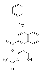 (S)-1-acetoxy-2-(4-benzyloxy-2-nitronaphthalen-1-yl)propan-3-ol CAS:685142-90-9 manufacturer & supplier